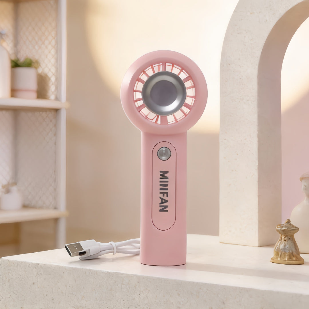 Women Portable USB Mini Fan with Innovative Design Stornfield