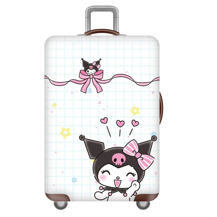 Unisex hard-shell luggage with trendy dog motif Stornfield