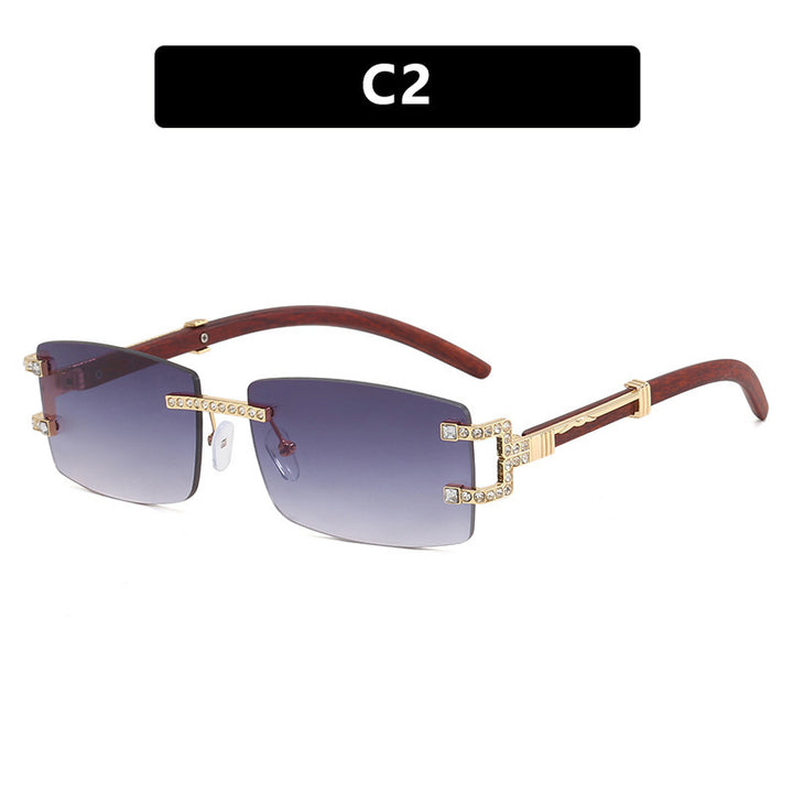 Ladies exclusive sunglasses in elegant design with rhinestone accents Stornfield