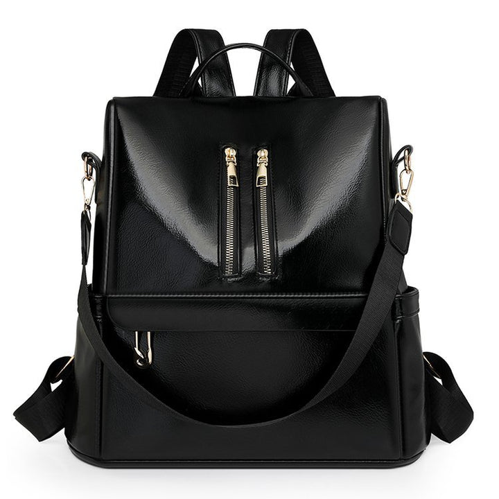 Versatile Vegan Leather Backpack Stornfield