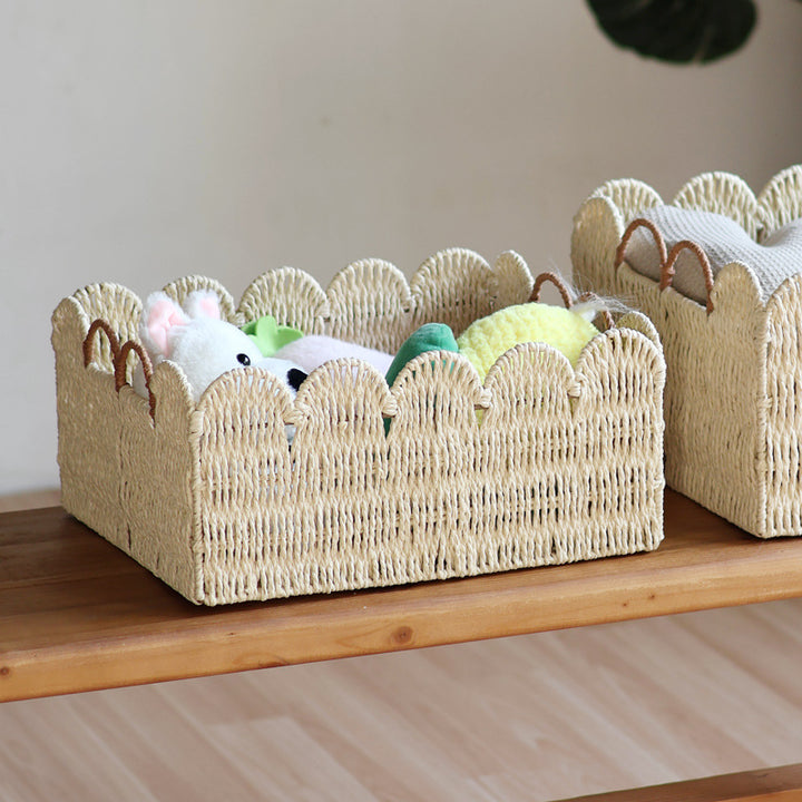 Handwoven storage basket Stornfield