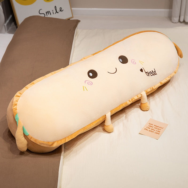 Plush Sandwich Cushion with Sweet Design Stornfield