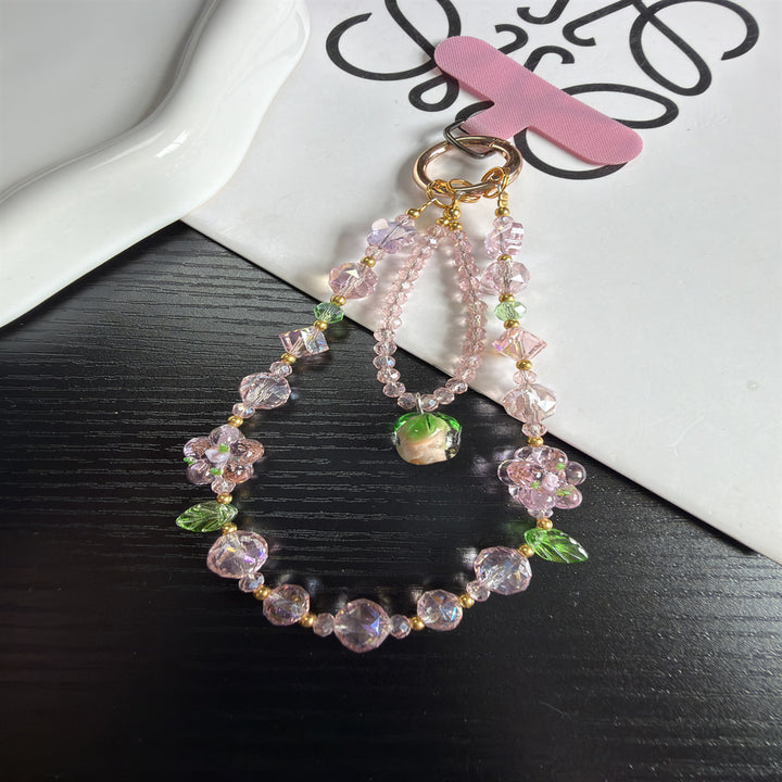 Floral Beaded Charm Phone Lanyard Stornfield