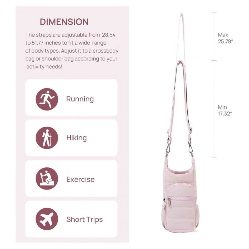 Practical smartphone bag with insulated cup holder Stornfield