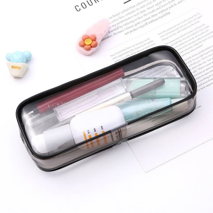 Transparent Pencil Case with Floral Design Stornfield