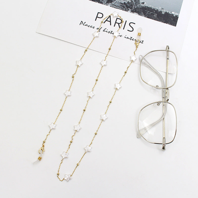 Star-Embellished Eyewear Chain Stornfield