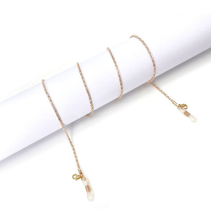Minimalist Crystal-Detail Chain Anklet Stornfield