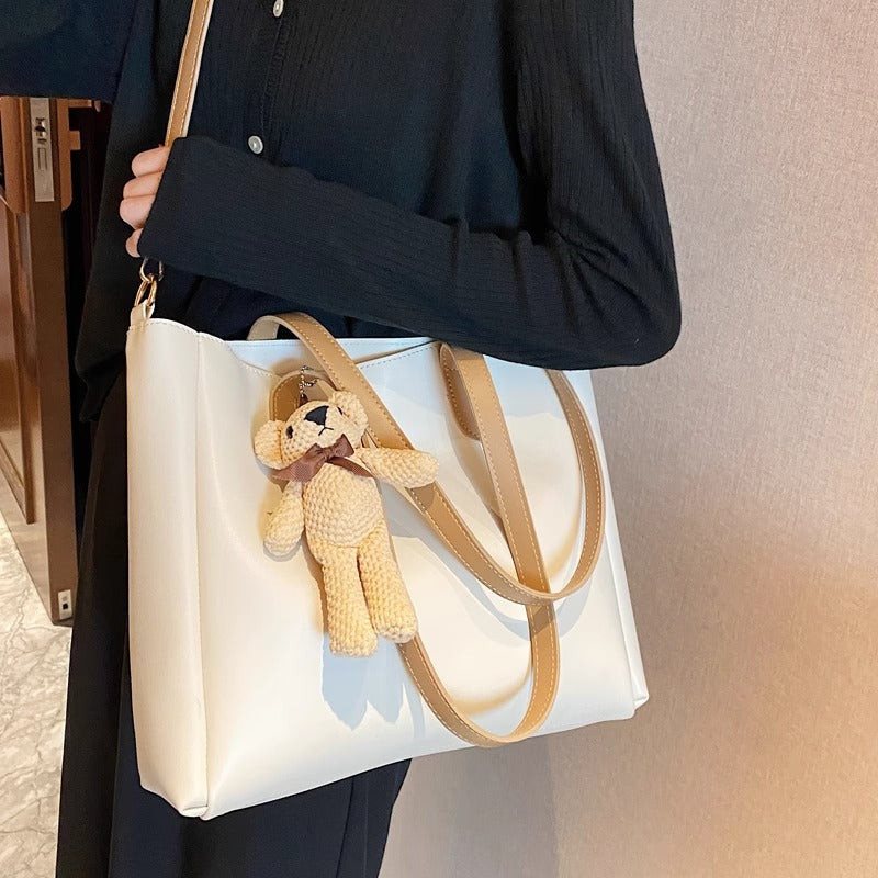 Spacious Soft Leather Tote Bag Stornfield