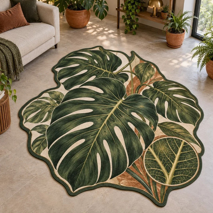 Highland Cattle-Themed Area Rug