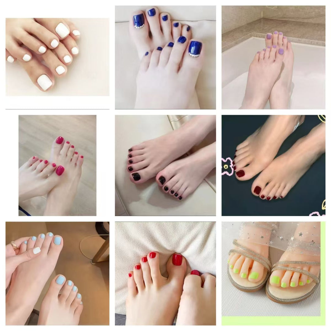 Elegantly designed toenails Stornfield