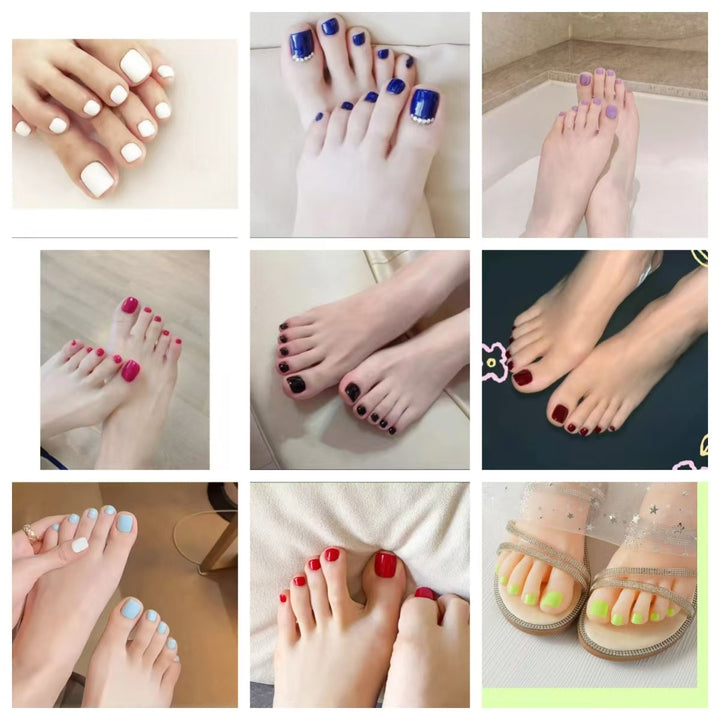 Elegantly designed toenails Stornfield