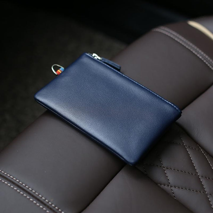 Zippered Leather Cardholder Stornfield