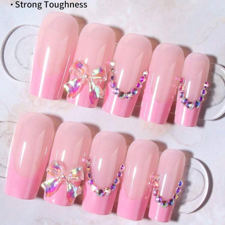 Artificial nail set with elegant decorations Stornfield