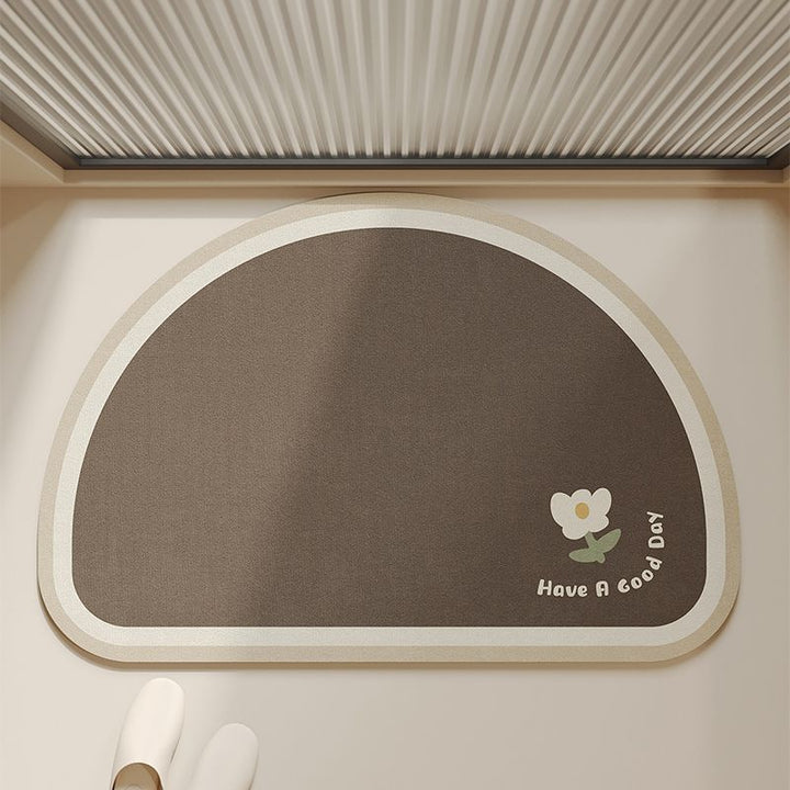 Cute Panda-Themed Plush Bath Mat