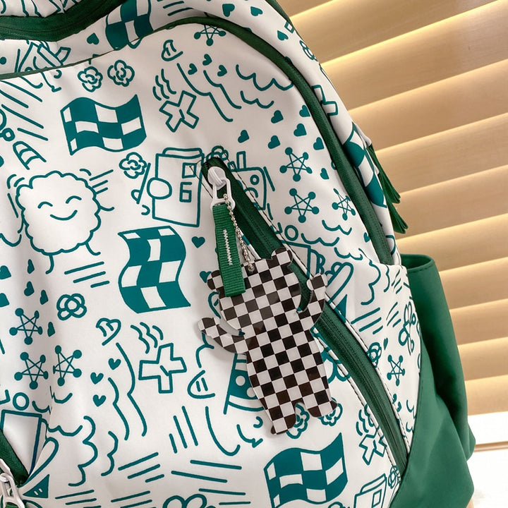 Fun Printed Graphic School Backpack Stornfield