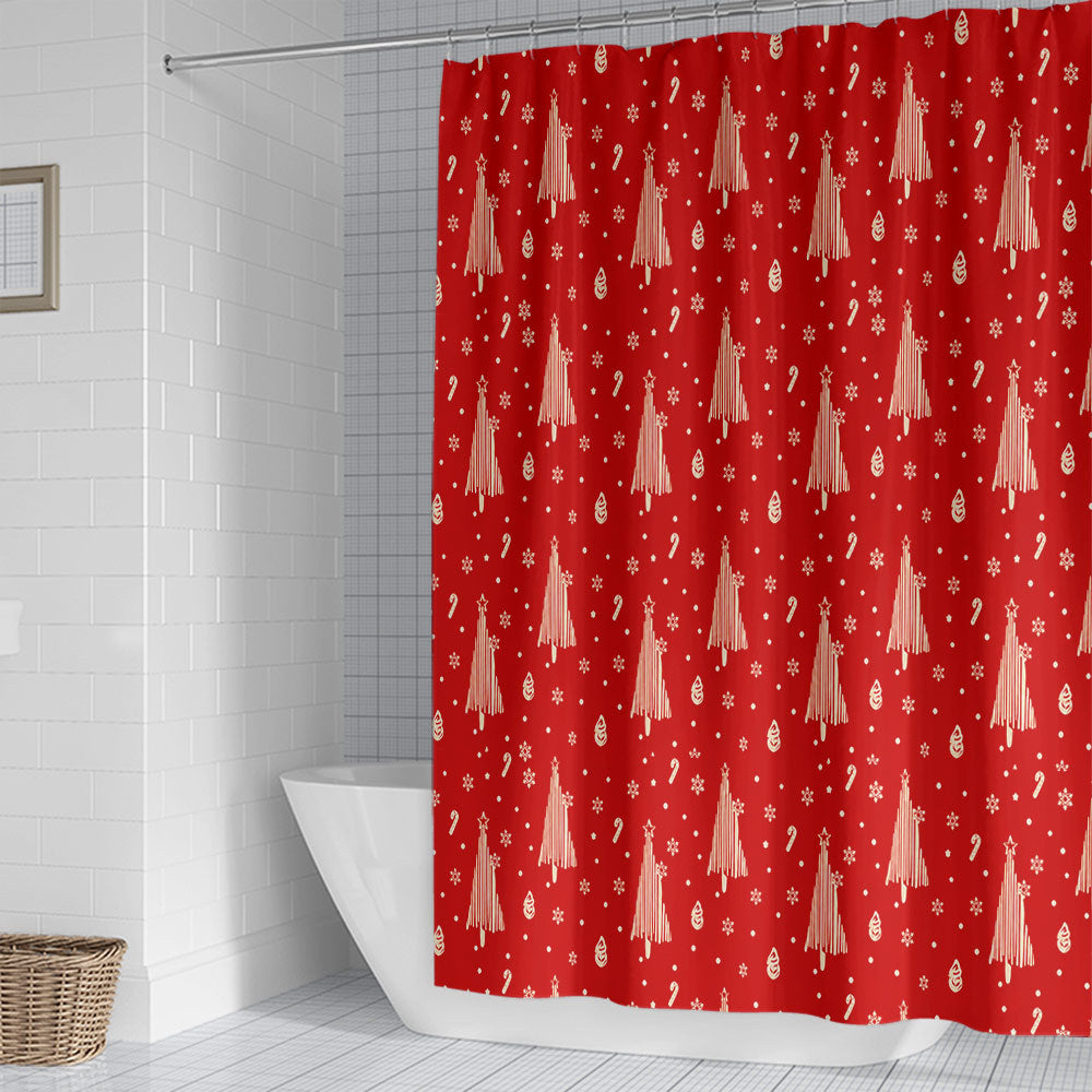 Floral Hydrangea Pattern Shower Curtain Stornfield
