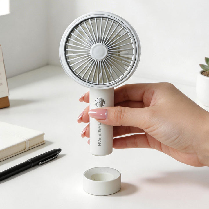 Unisex Portable Hand Fan with USB Charging Technology Stornfield