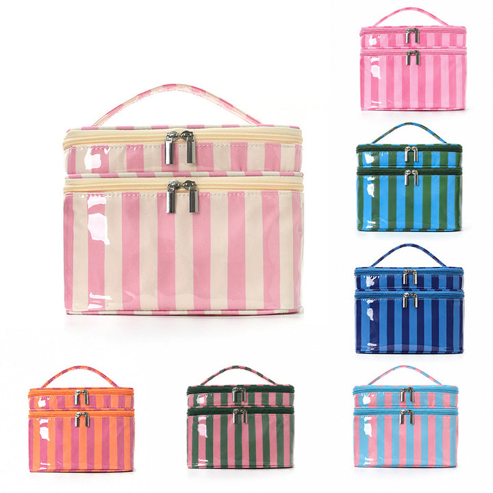 Cosmetic Organizer with Double Compartment System Stornfield