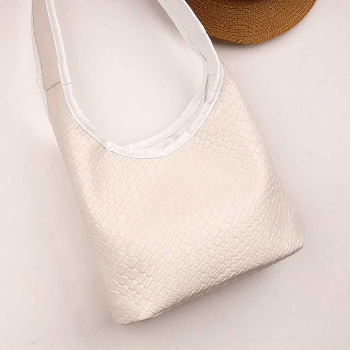 Textured Woven Hobo Bag Stornfield