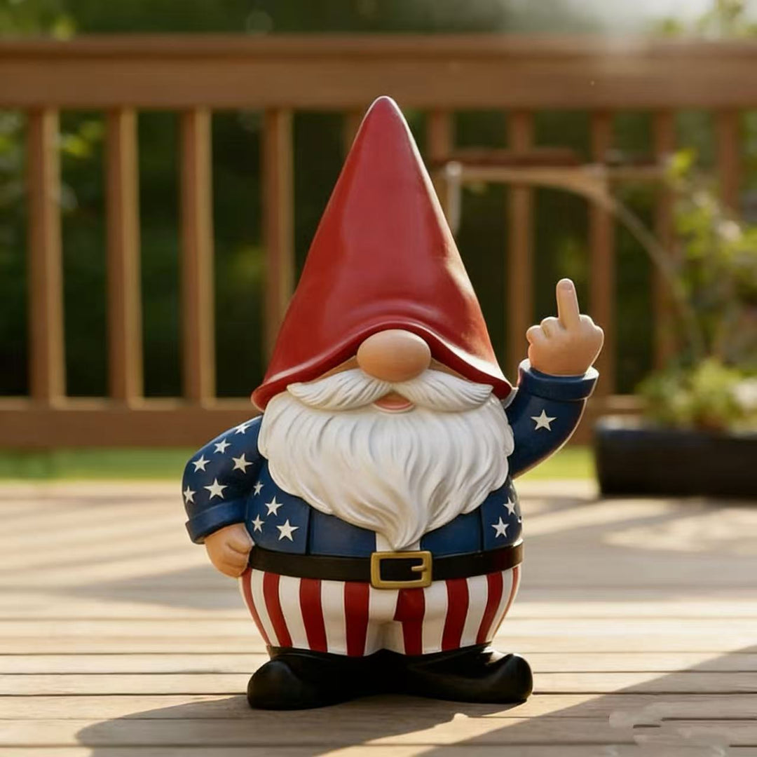 Funny Garden Gnome Figure Stornfield