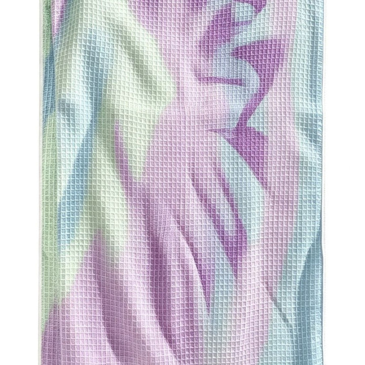 Multifunctional beach blanket with appealing tropical pattern Stornfield