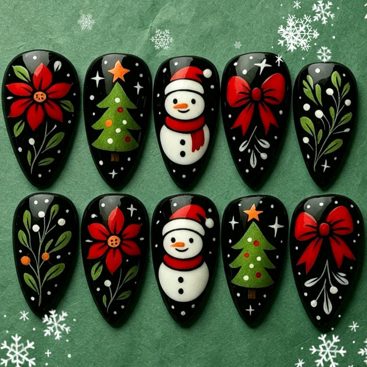 Christmas Art Nails Stornfield
