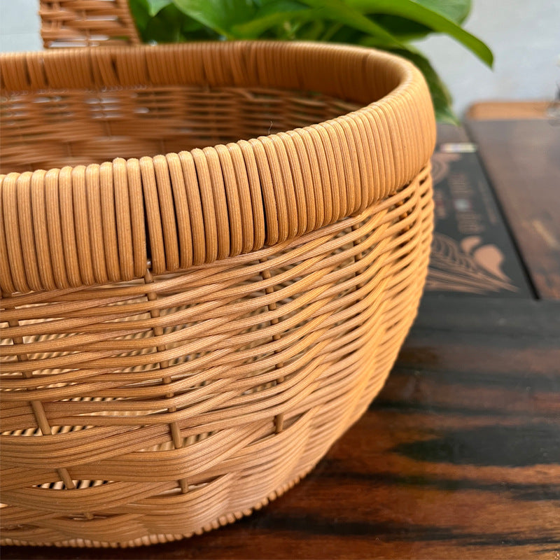Ladies Handmade Basket with Elegant Handle Stornfield