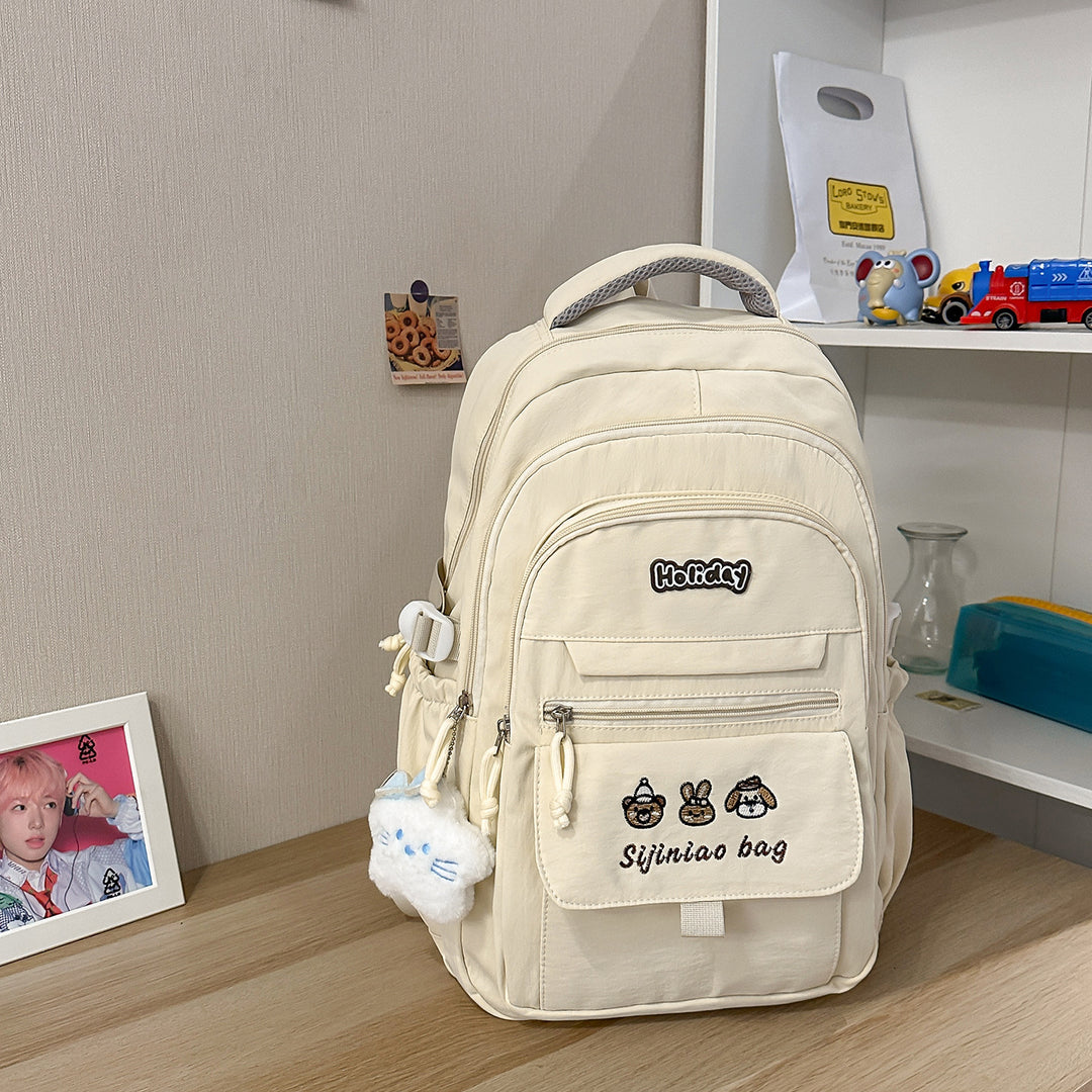 Cute Illustrated Character-Themed Backpack Stornfield