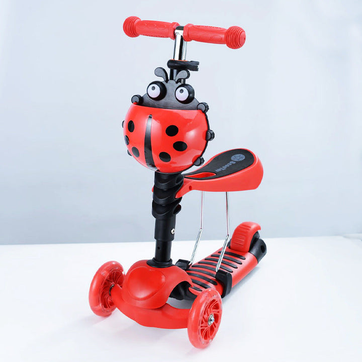 Fun-Themed Adjustable Kick Scooter Stornfield