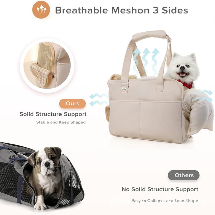 Pet carrier bag with cozy interior Stornfield