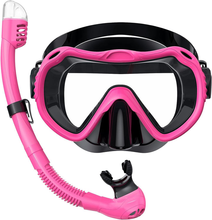 Diving mask with Fit technology and ergonomic snorkel Stornfield