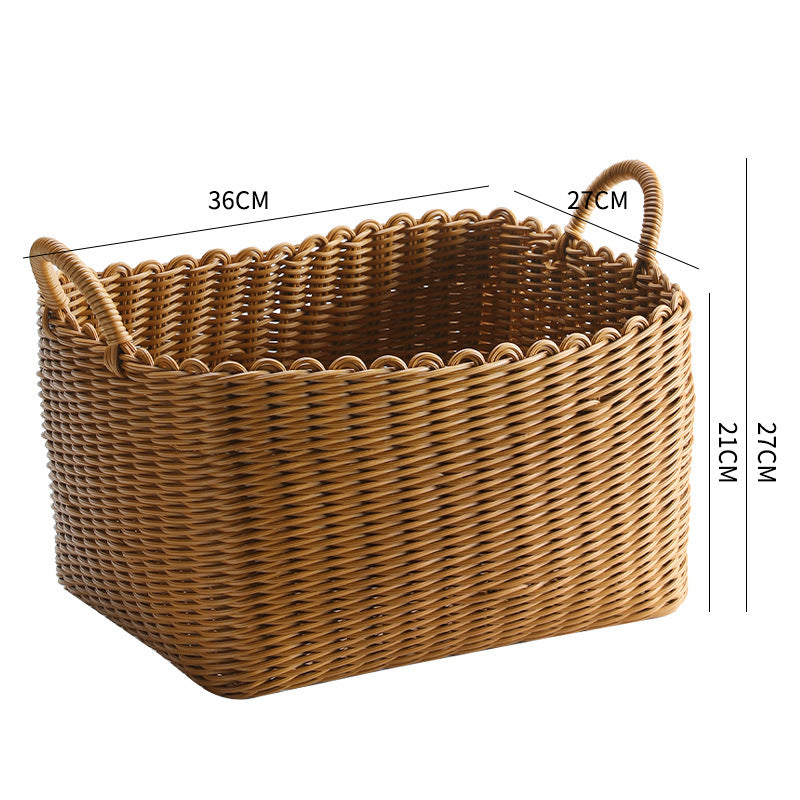 Unisex Braided Storage Basket with Practical Handle Stornfield