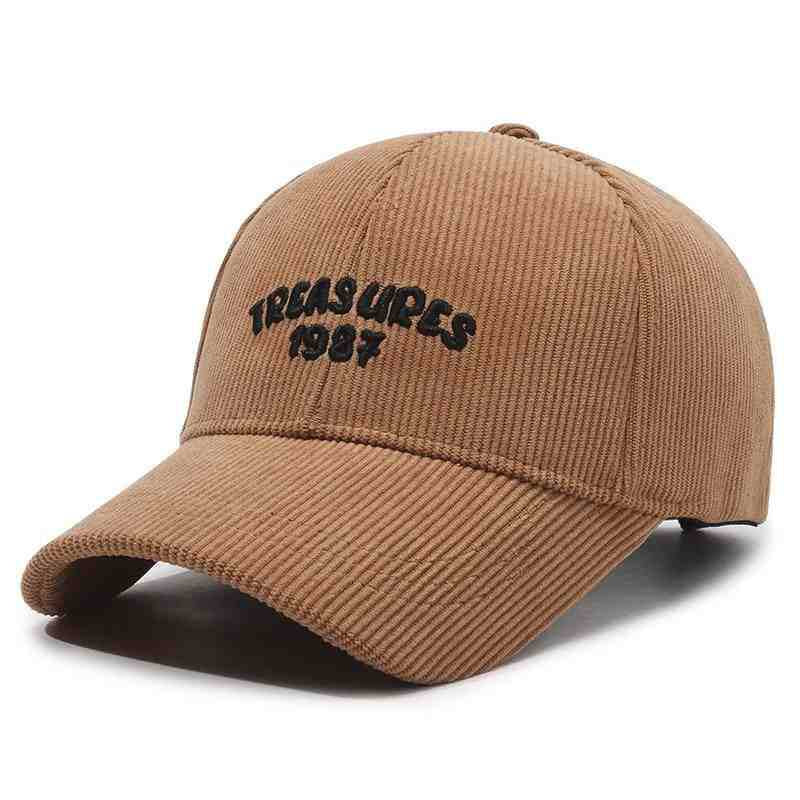 Women's Corduroy Embroidered Baseball Cap Stornfield