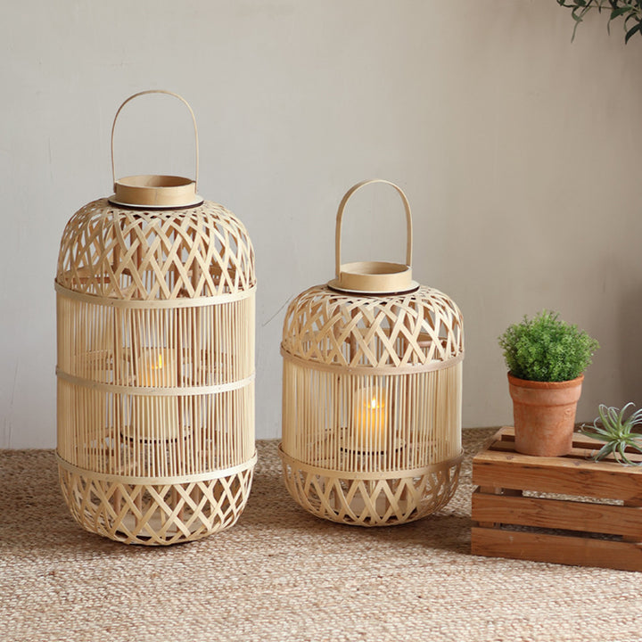 Stylish Rattan Lantern Stornfield