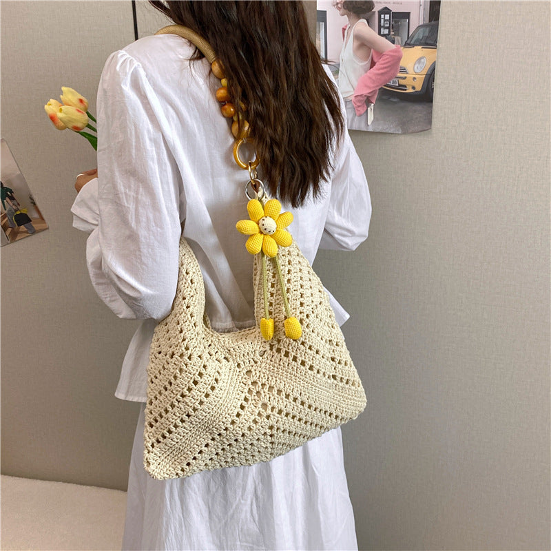 Crochet Decorative Tote Bag Stornfield