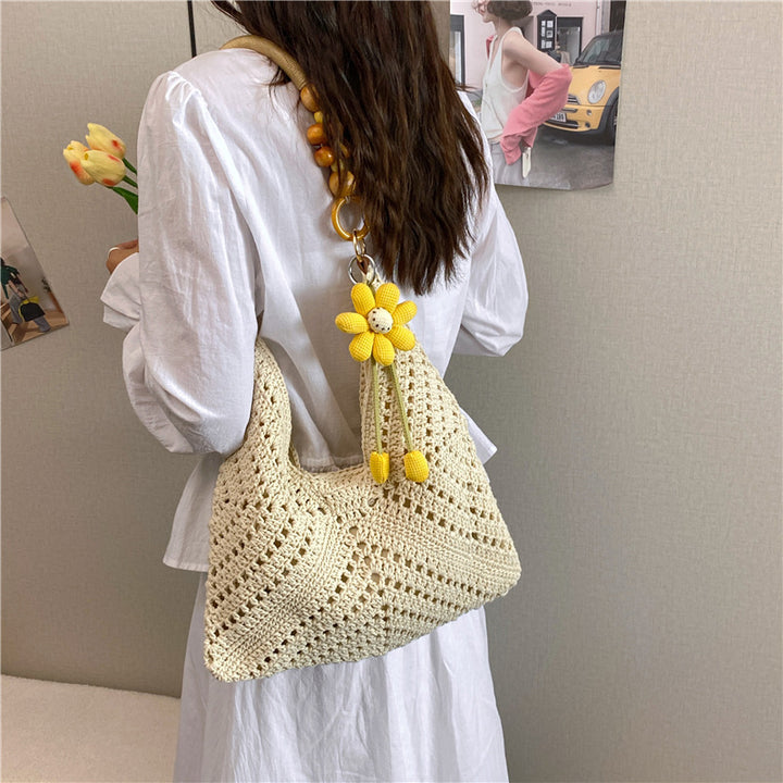 Crochet Decorative Tote Bag Stornfield