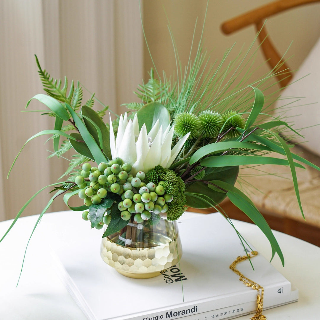 Decorative Faux Greenery Arrangement