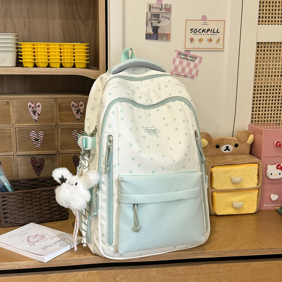 Creative Star-Printed Casual Backpack Stornfield
