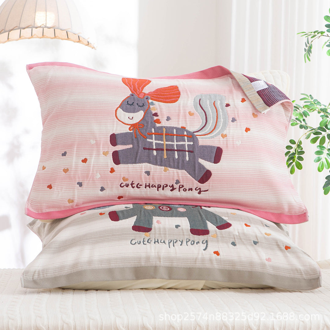 Women's pillowcase with cute horse motif Stornfield