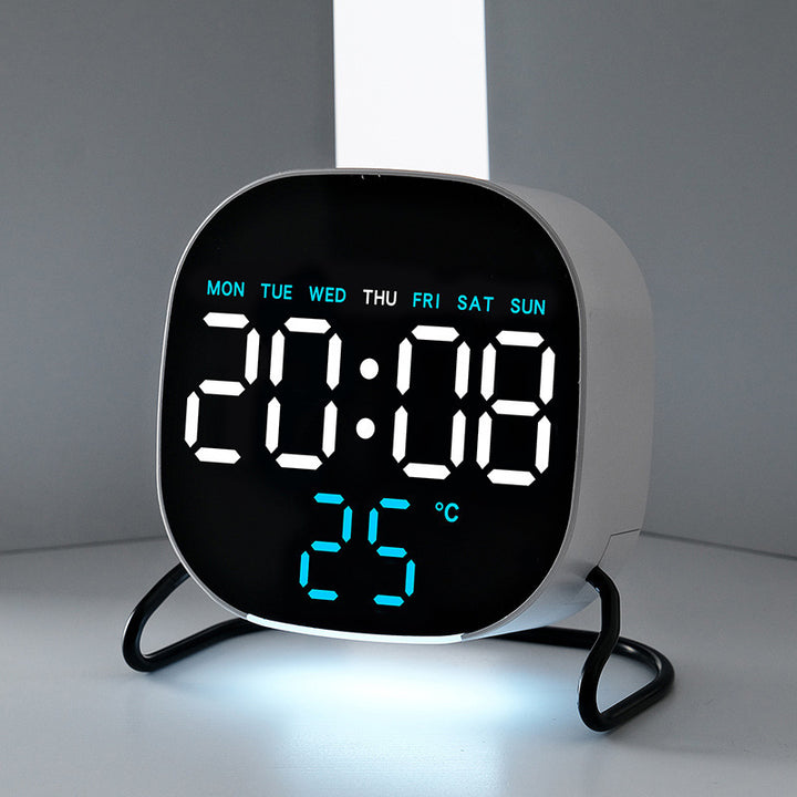 Digital alarm clock with temperature and calendar display Stornfield