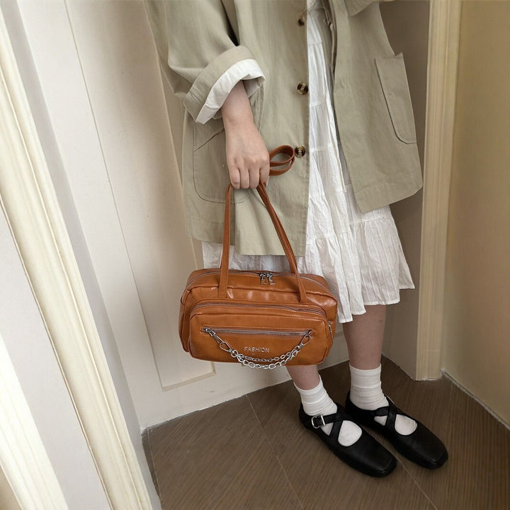 Trendy Multi-Pocket Handbag