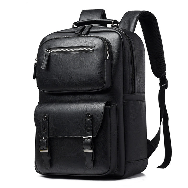 Premium Leather Organizer Backpack Stornfield