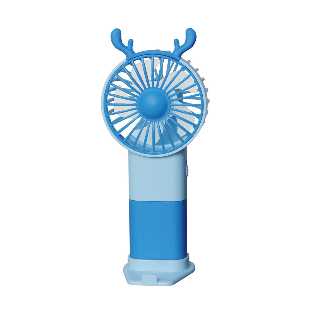 Unisex Portable Hand Fan in Playful Cat Design Stornfield