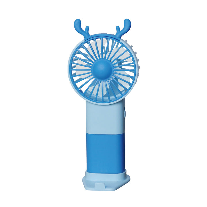 Unisex Portable Hand Fan in Playful Cat Design Stornfield