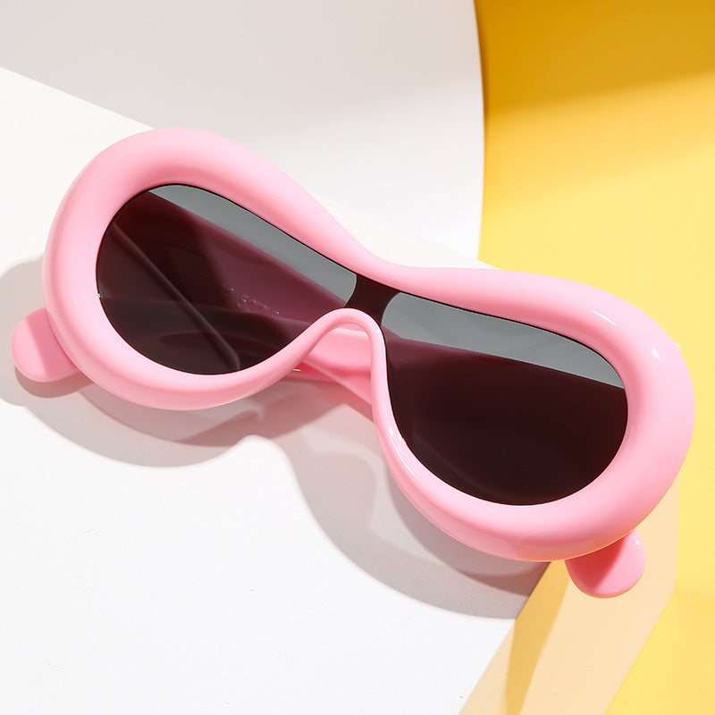 Women's fashionable oversized sunglasses in extravagant design Stornfield