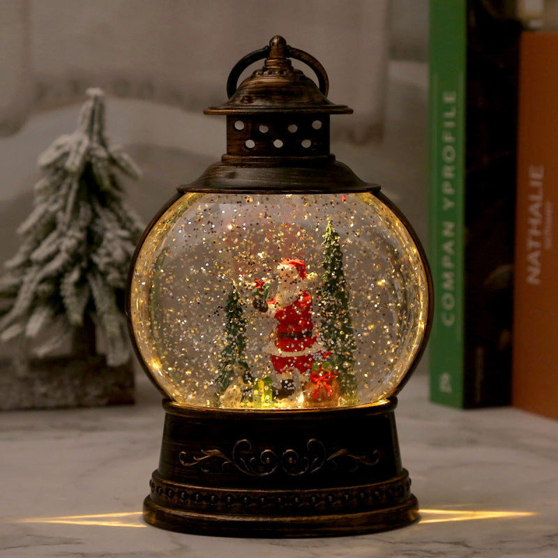 LED Snow Globe Lantern Stornfield