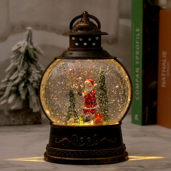 LED Snow Globe Lantern Stornfield