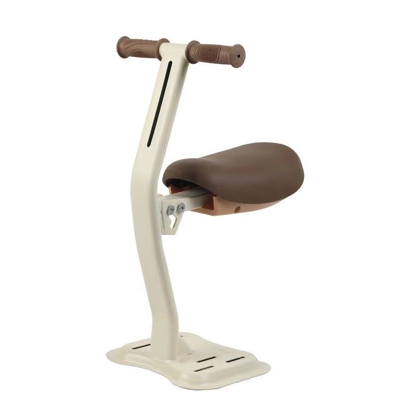 foldable scooter safety seat with padded circular guardrail Stornfield