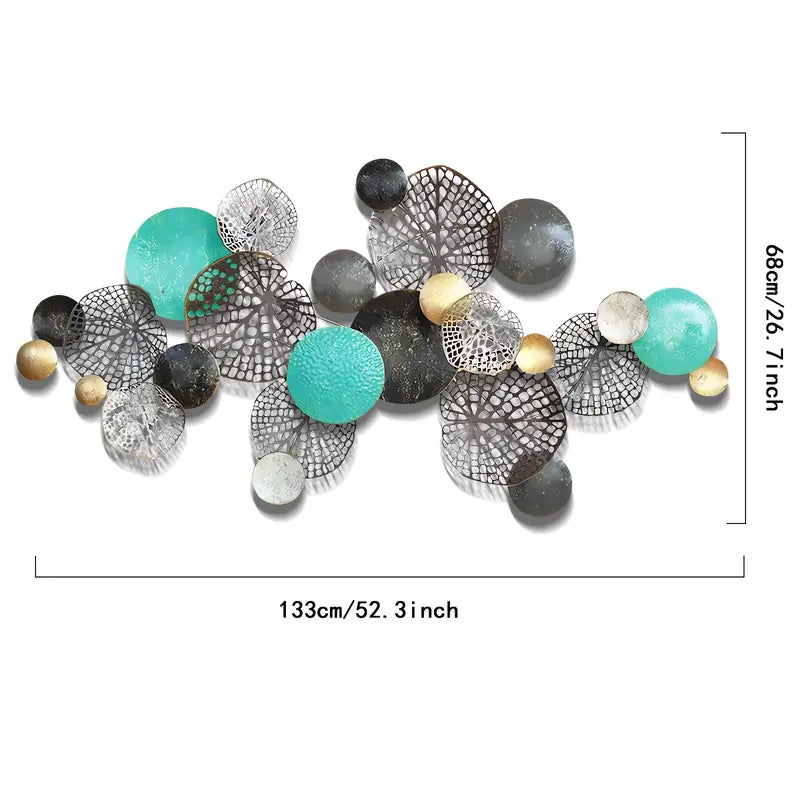 3D Geometric Metal Wall Art Sculpture Stornfield