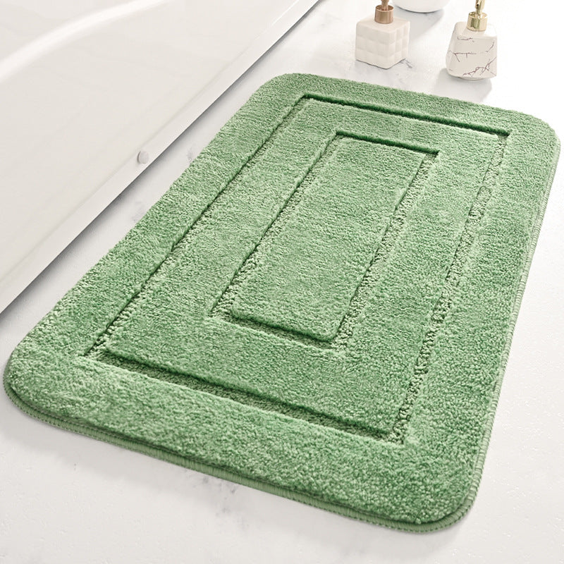 Plush Pile Bathroom Mat